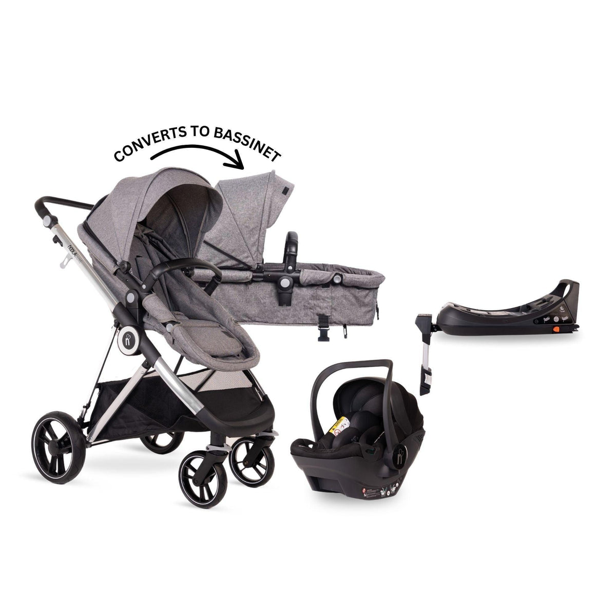 The NOOLA® Luxe 4in1 Travel System Buy Prams and Strollers Online