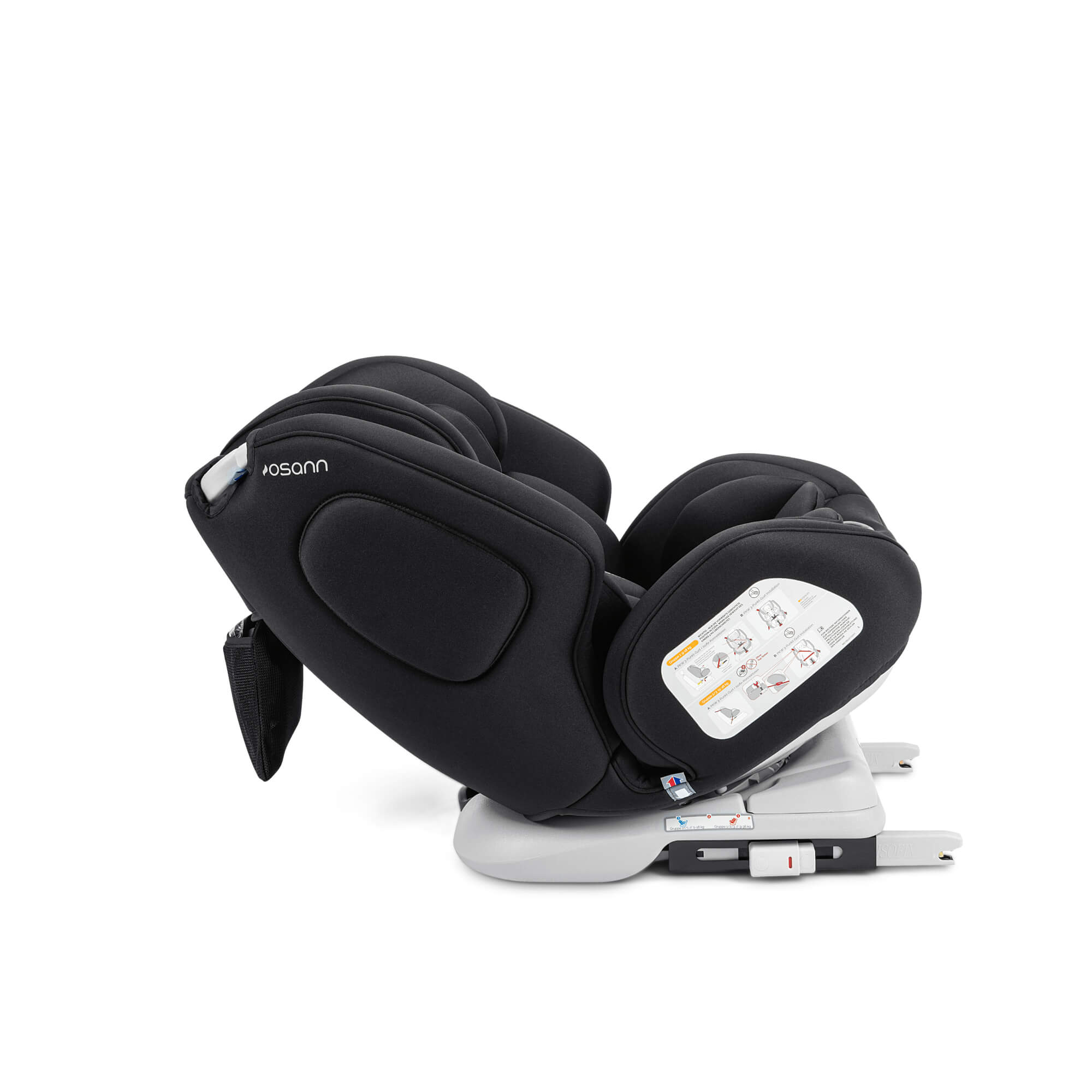 noola one360 2 newborn to 36kg midnight black baby toddler car seats