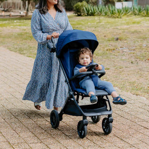 noola-The Explore 2in1 Pocket Stroller with Travel Bag-Stroller-ATLANTIC NAVY-