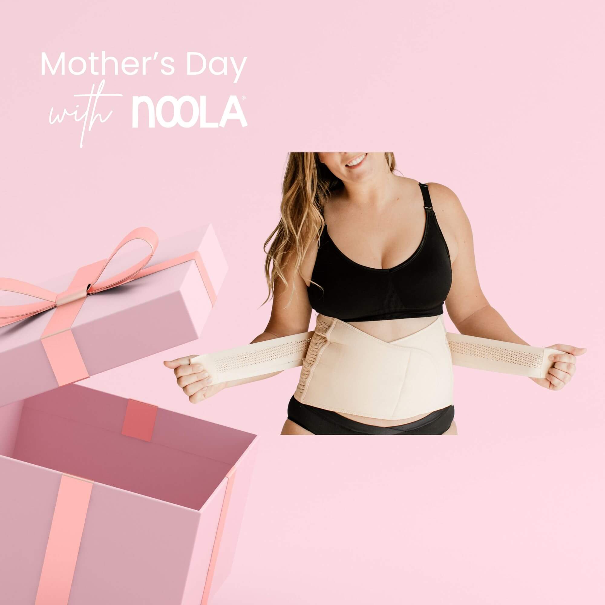 noola postpartum belly wrap nude maternity belts support bands