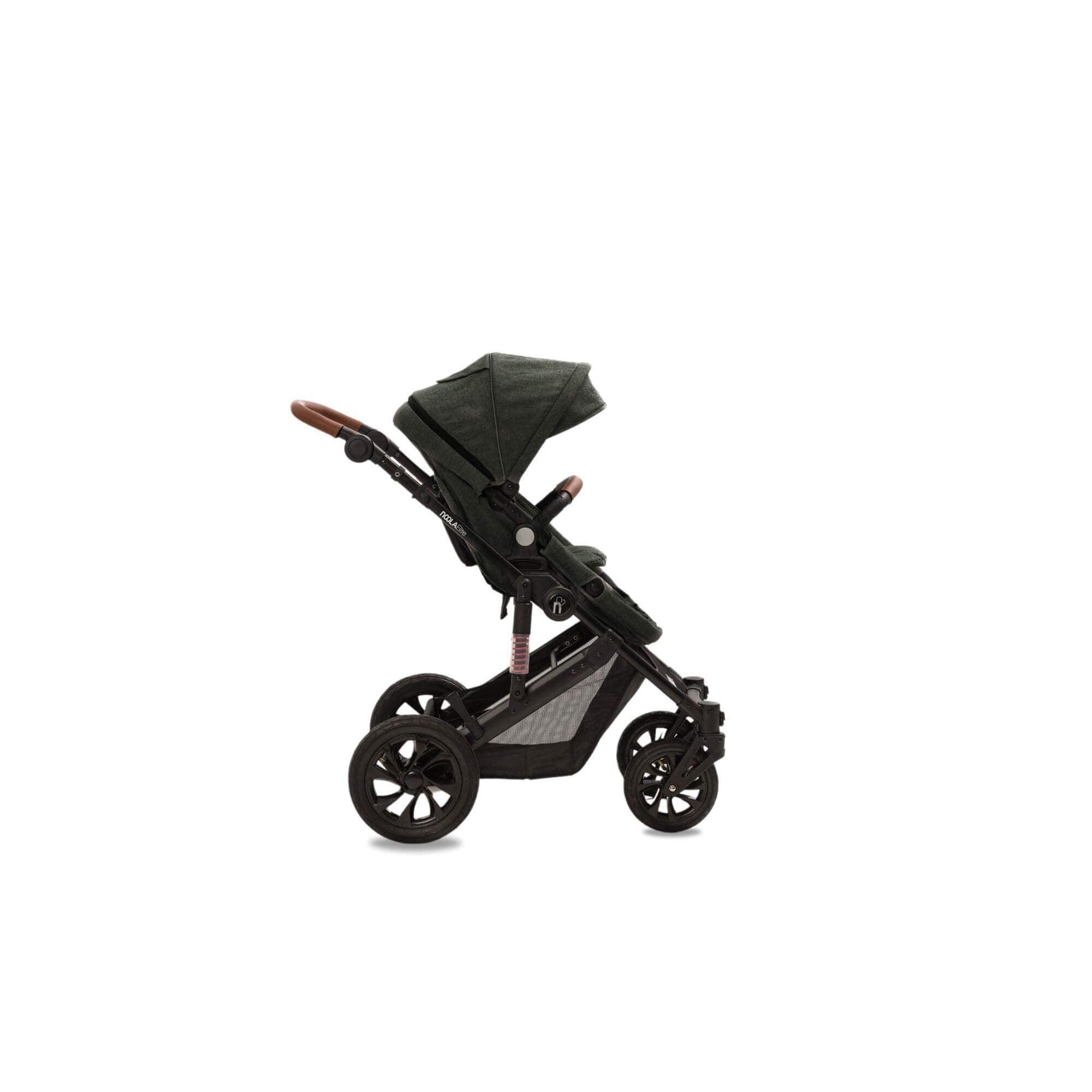 noola elite 2in1 all terrain baby toddler travel system french olive