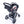 noola baby Grab&Go Stroller Organiser | Black Stroller Accessory