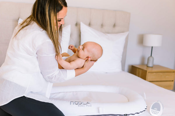 noola baby Premium MAXI Noola BabyPod (New and Improved) | 0-18months Baby Sleeping Pod