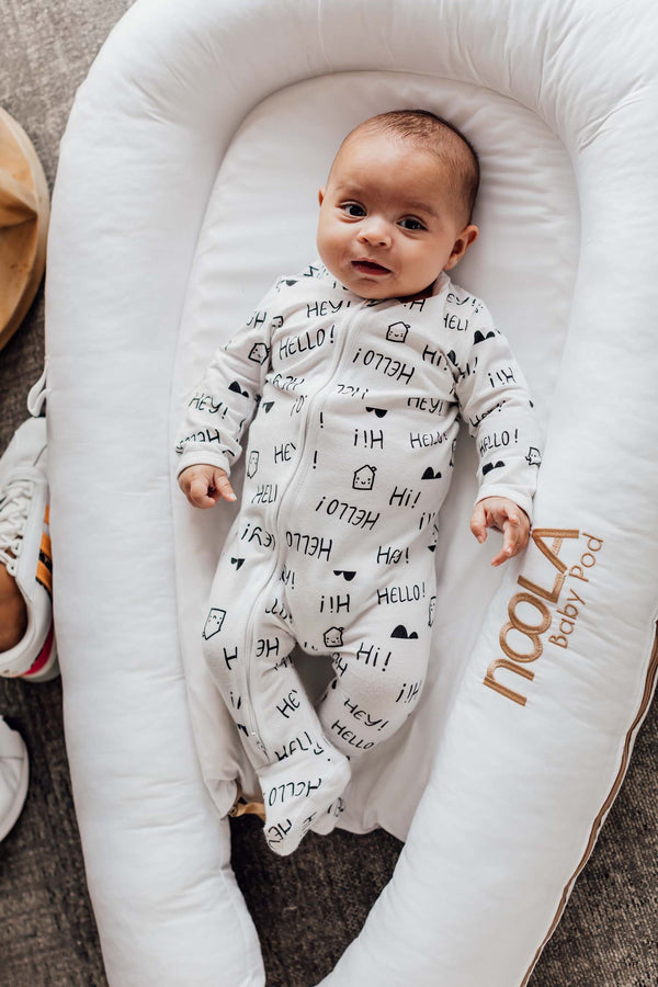 noola baby Premium MAXI Noola BabyPod (New and Improved) | 0-18months Baby Sleeping Pod