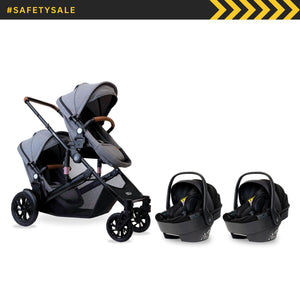 noola baby The EliteX2 4in1 Twin Travel System Travel System
