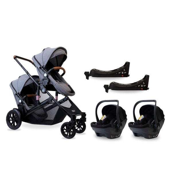 noola baby The EliteX2 6in1 Twin Travel System Travel System