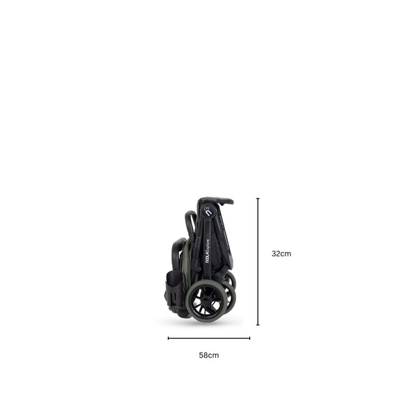 noola baby The Explore 2in1 Pocket Stroller with Travel Bag Stroller