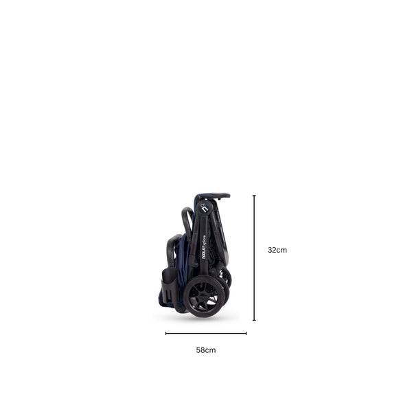 noola baby The Explore 2in1 Pocket Stroller with Travel Bag Stroller
