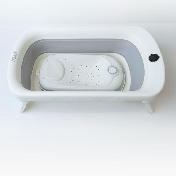 noola-Demo | The HappyBath Baby Tub including Newborn Insert-Baby Bathtub-