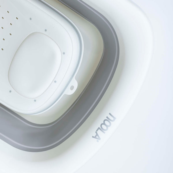 noola-Demo | The HappyBath Baby Tub including Newborn Insert-Baby Bathtub-