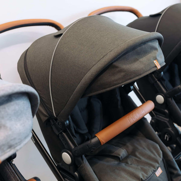 noola the elite 4in1 travel system lunar grey baby stroller