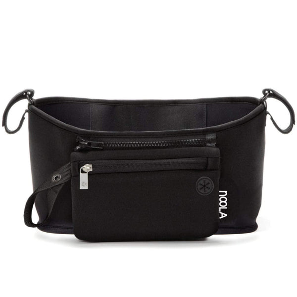 noola-Grab&Go Stroller Organiser | Black-Stroller Accessory-