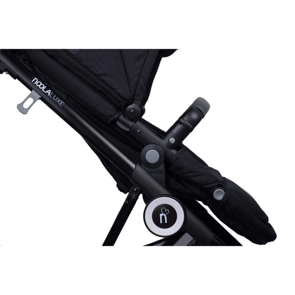 noola luxe 5in1 baby toddler pram stroller travel system black