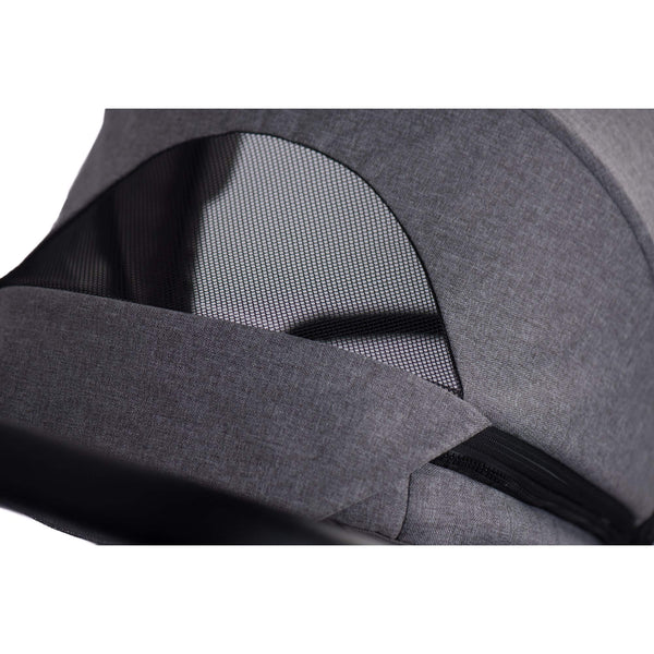 noola luxe 3in1 stroller pram travel system lunar grey