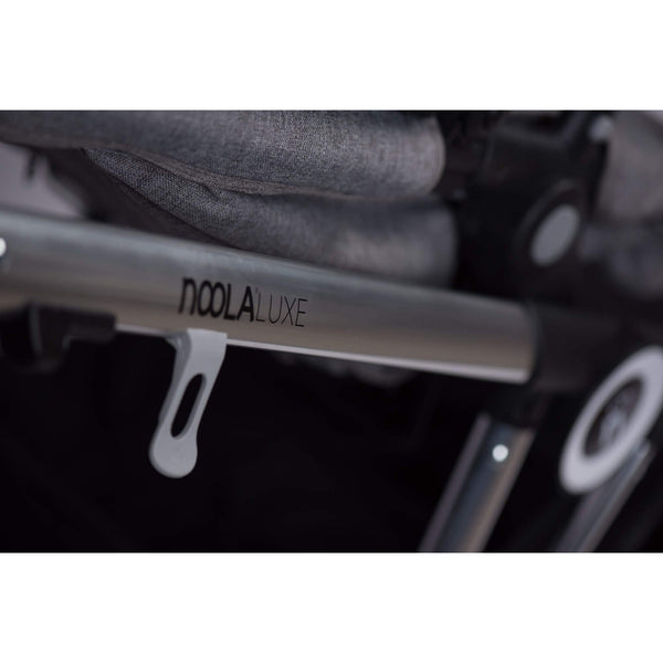 noola luxe 5in1 baby toddler pram stroller travel system grey