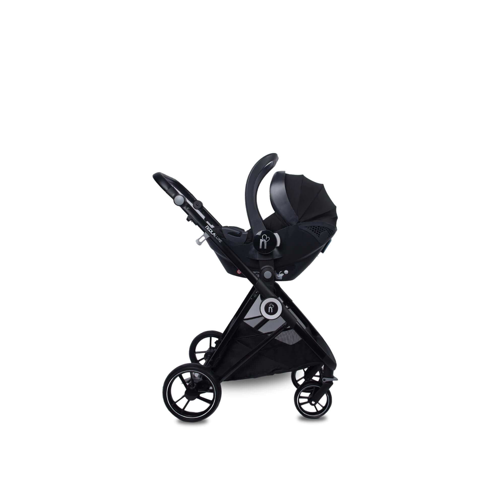 noola luxe 4in1 baby stroller midnight black #SELECT THE COLOUR OF YOUR STROLLER FRAME_FRAME | SATIN BLACK