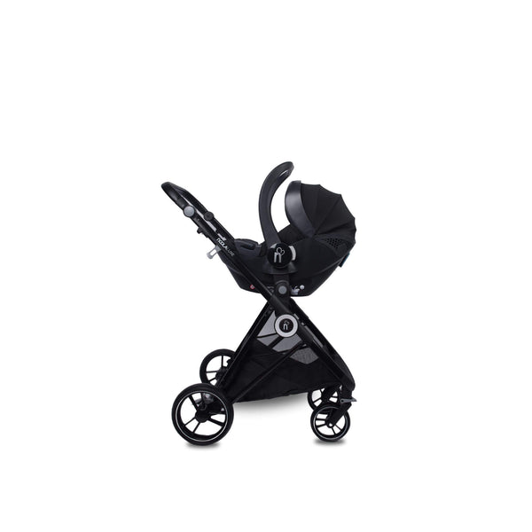 noola luxe 5in1 baby toddler pram stroller travel system black