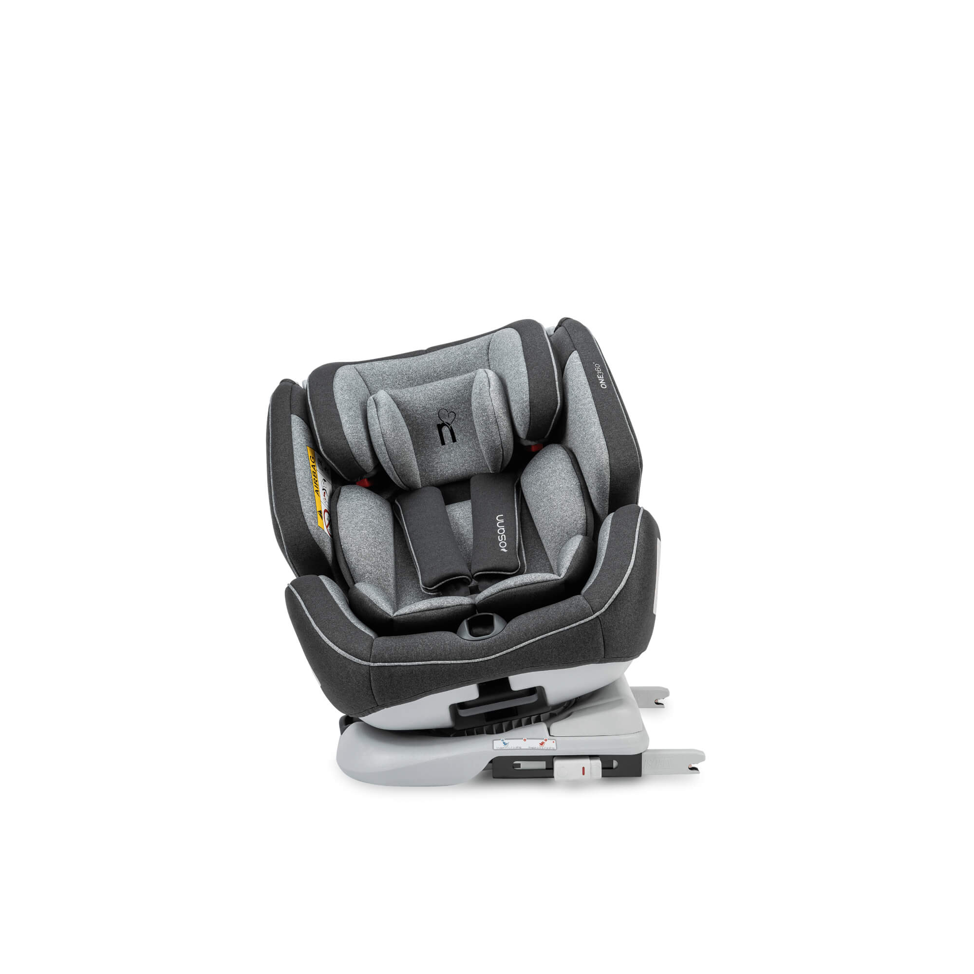 noola one360 newborn to 36kg lunar grey baby toddler car seats