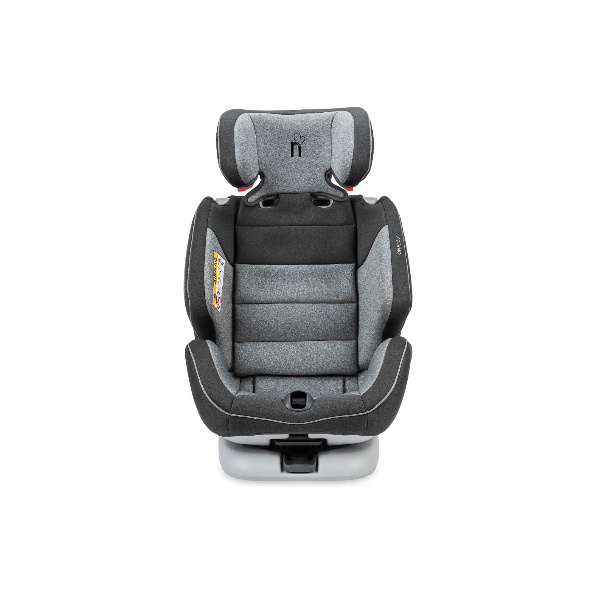 noola one360 newborn to 36kg lunar grey baby toddler car seats