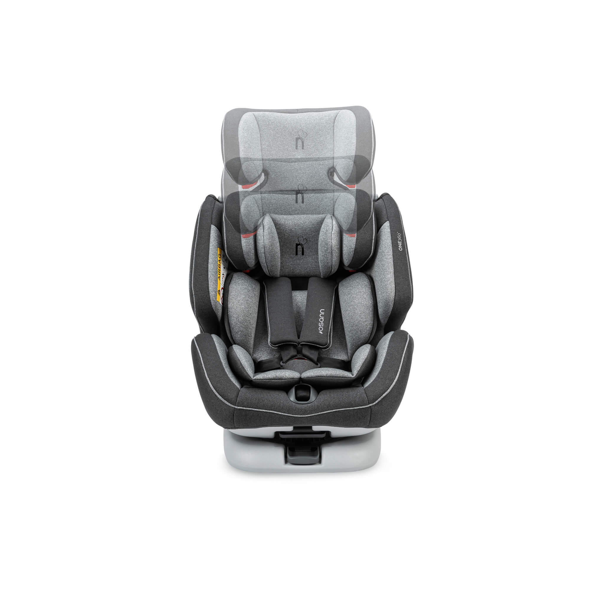 ONE360 | Newborn to 36kg | Lunar Grey