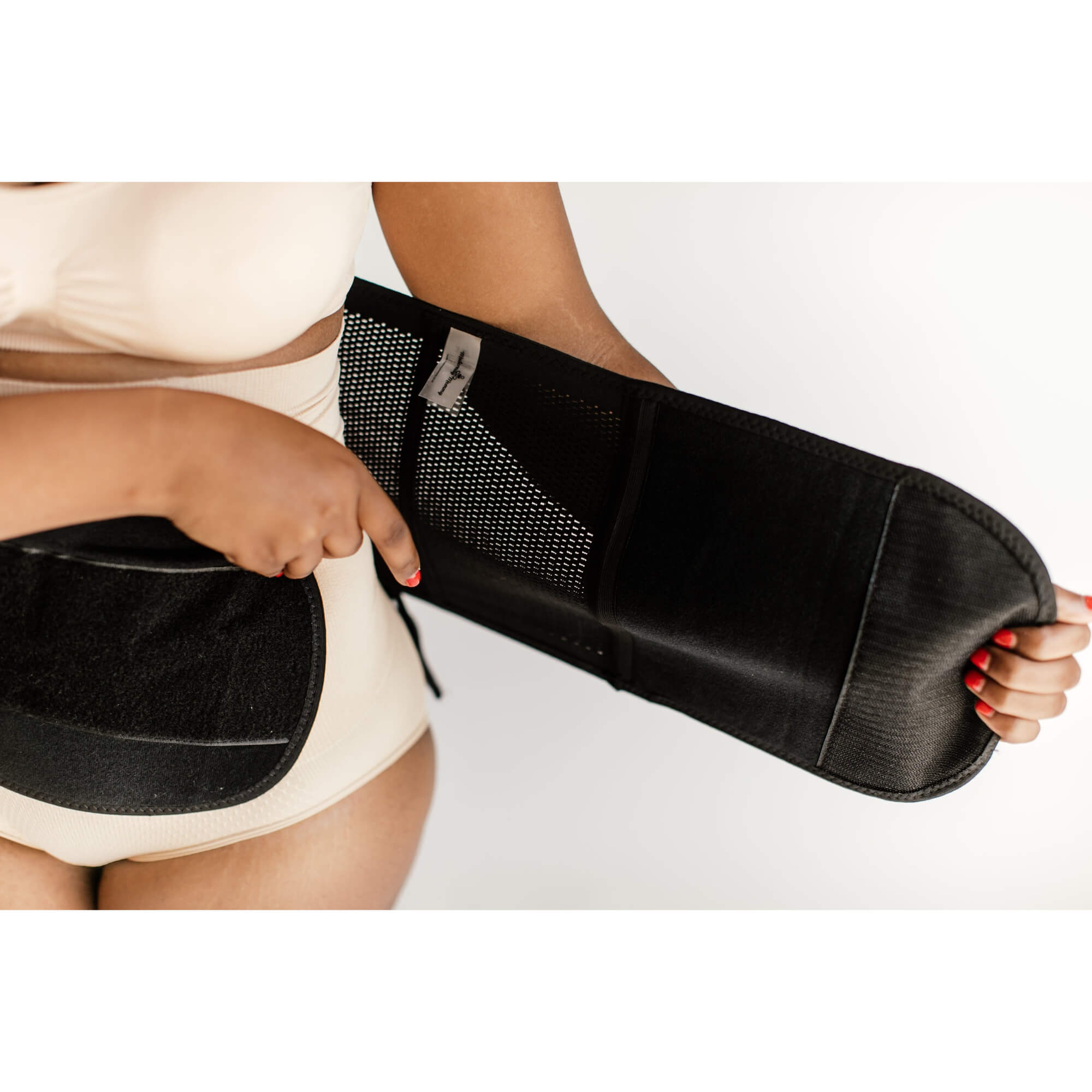 noola postpartum belly wrap black maternity belts support bands