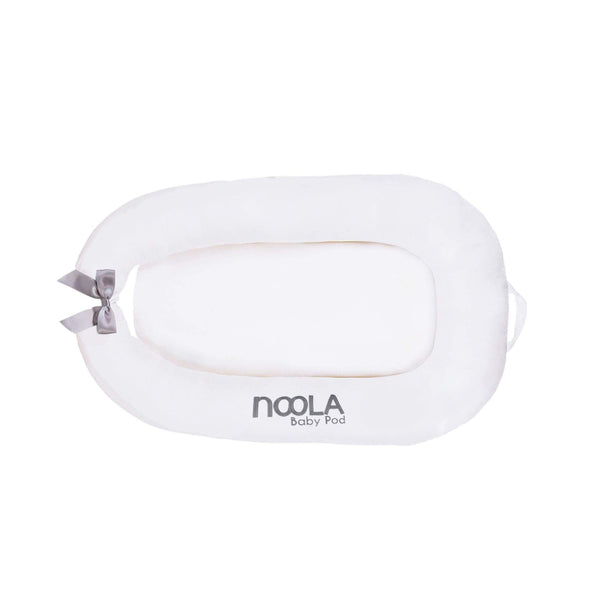 noola-Premium MAXI Noola BabyPod | 0-18months-Baby Sleeping Pod-SILVER-BABYPOD ONLY-