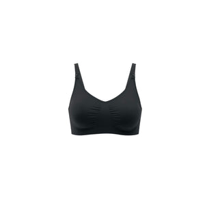 noola-Seamless Super Stretch Nursing Bra-Nursing Bra-BLACK-SMALL-