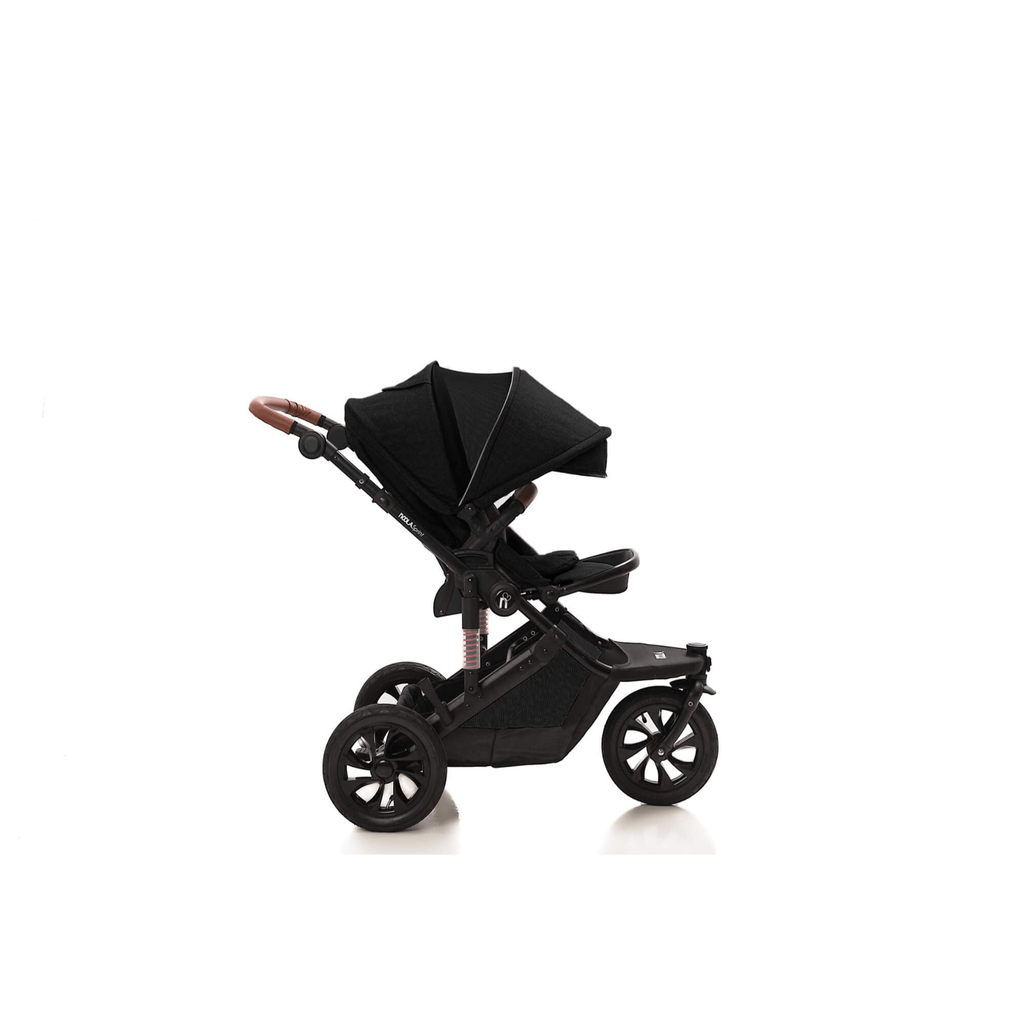 noola sprint 2in1 travel system midnight black baby stroller