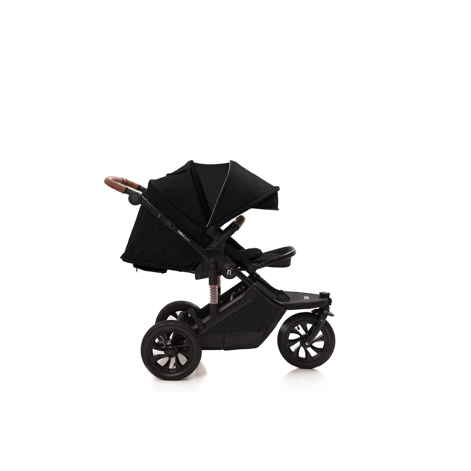 noola sprint 5in1 midnight black travel system baby stroller