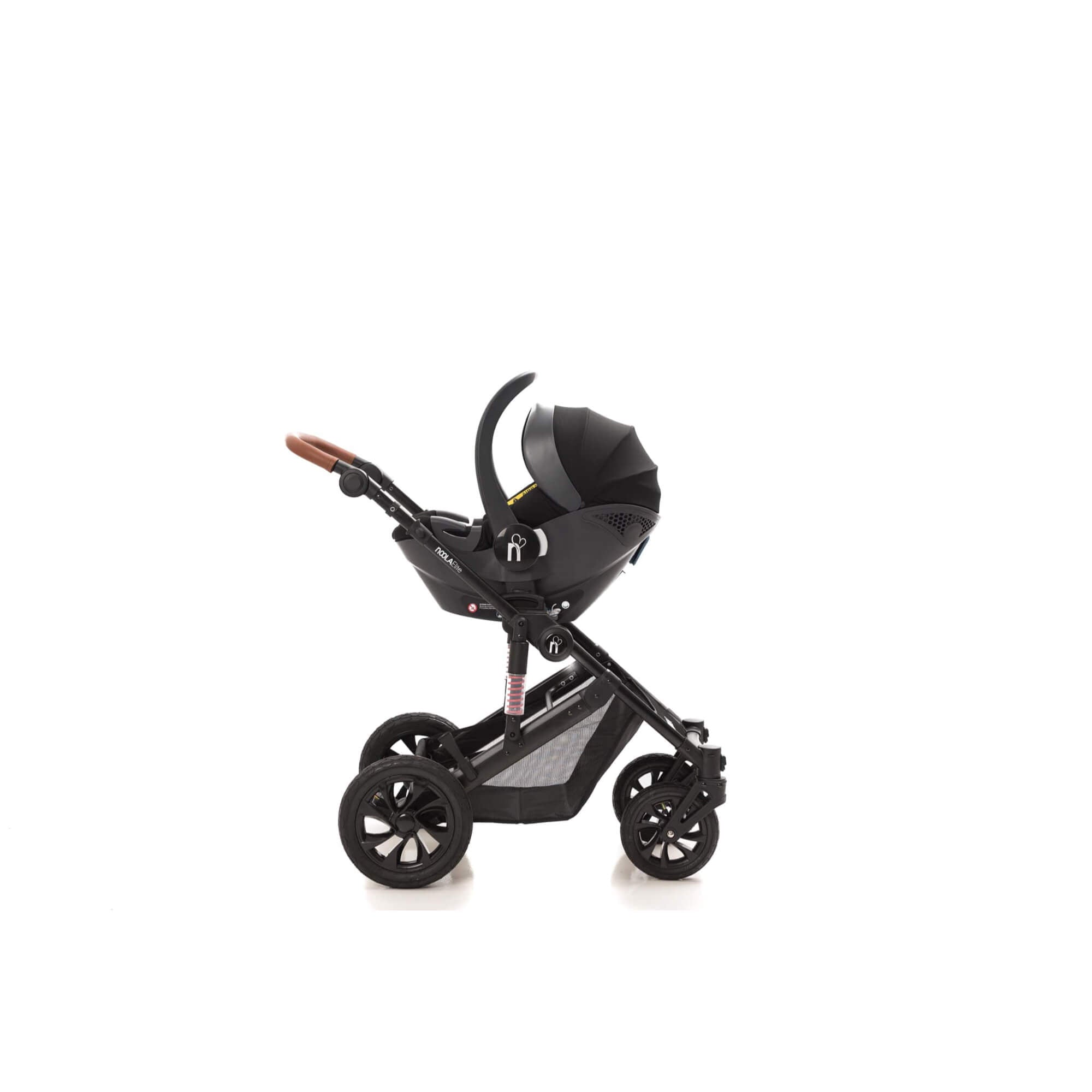 noola the elite 4in1 travel system lunar grey baby stroller