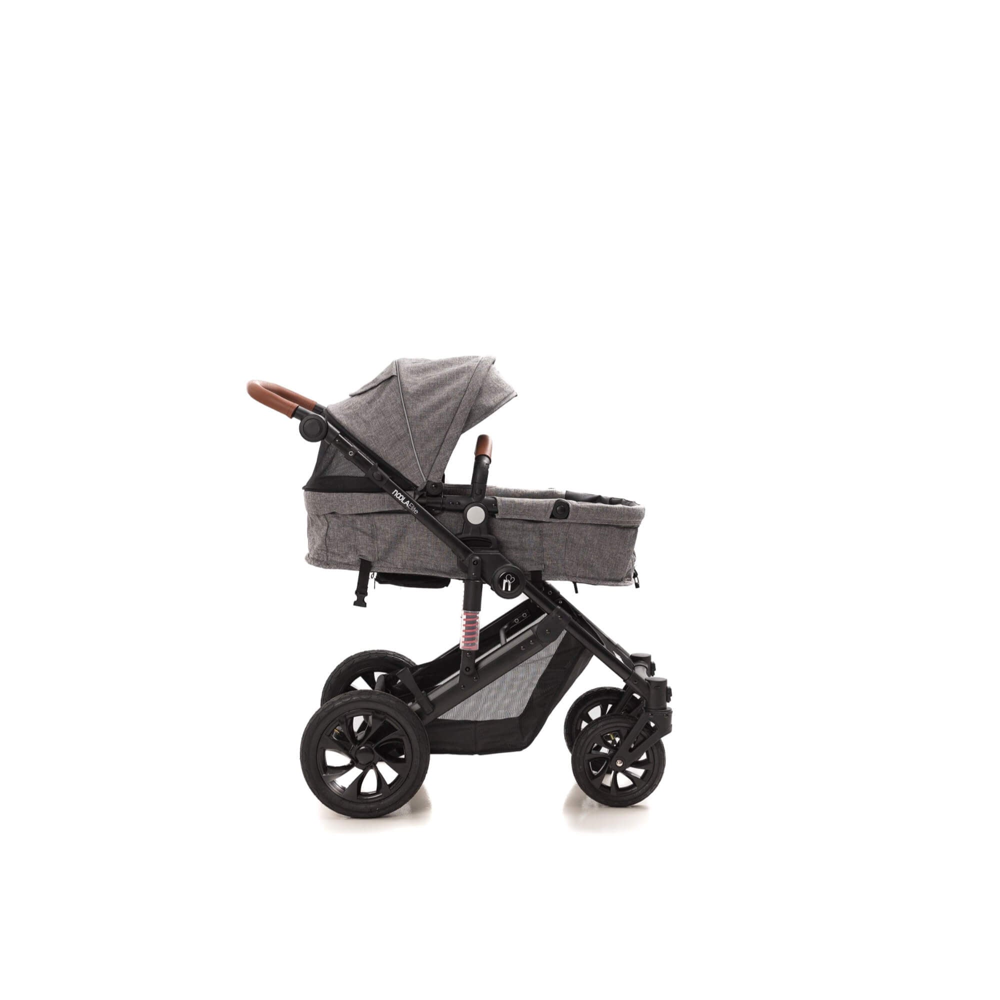 noola the elite 5in1 travel system lunar grey baby stroller