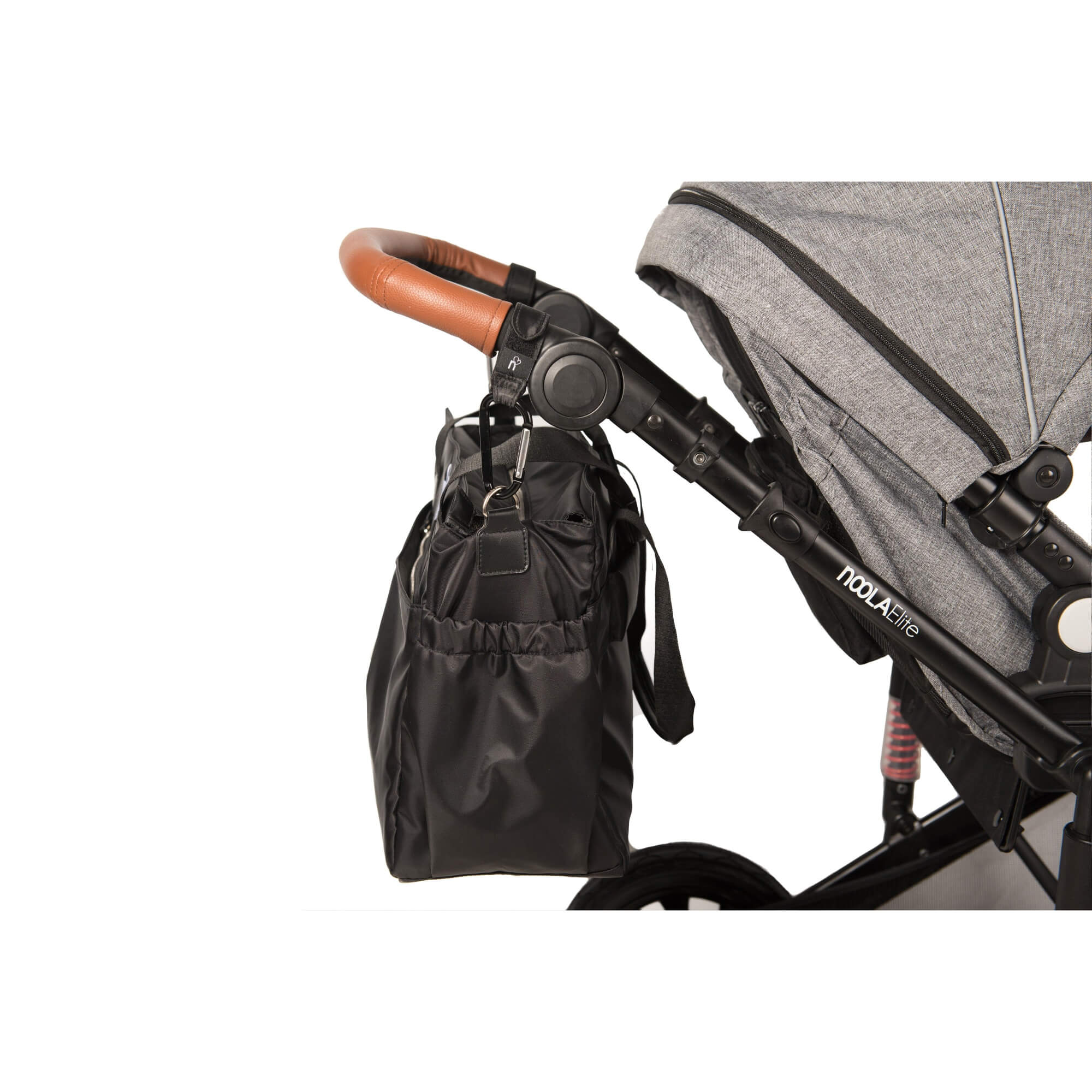 noola baby everyday diaper bag black