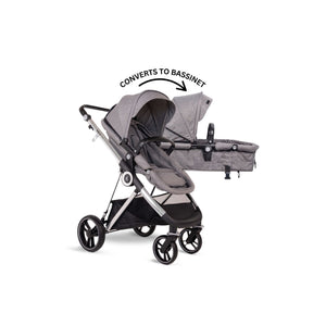 noola-The Luxe 2in1 Stroller-Stroller-LUNAR GREY-