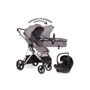 noola-The Luxe 3in1 Travel System-Travel System-LUNAR GREY-