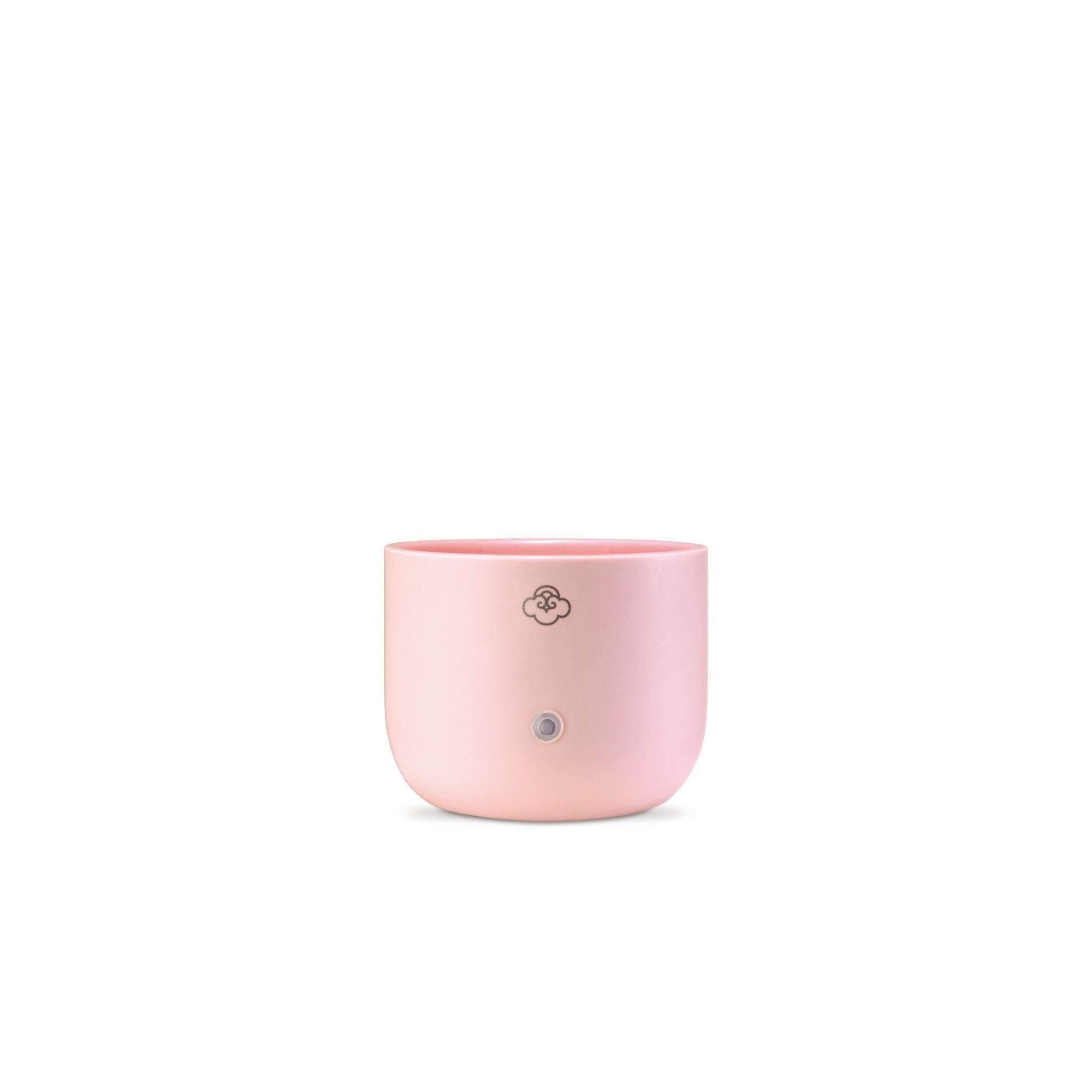 noola ceramic non spill wax melt warmer pink
